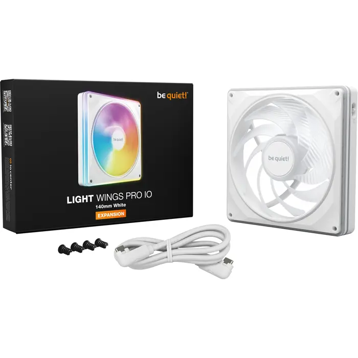 Be quiet Light Wings Pro IO 140mm Expansion (white, Expansion, 140 mm)