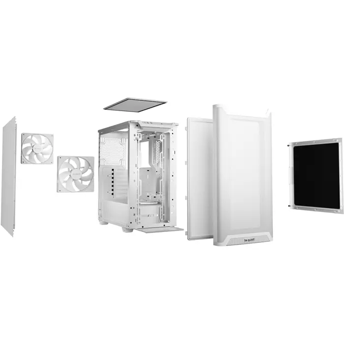 be quiet! PURE BASE 501 Airflow White (white)