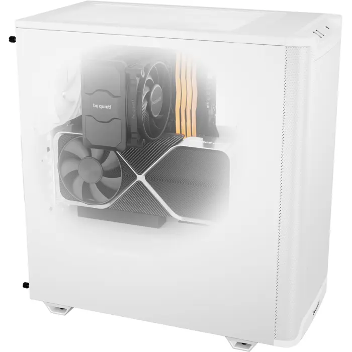 be quiet! PURE BASE 501 Airflow White (white)