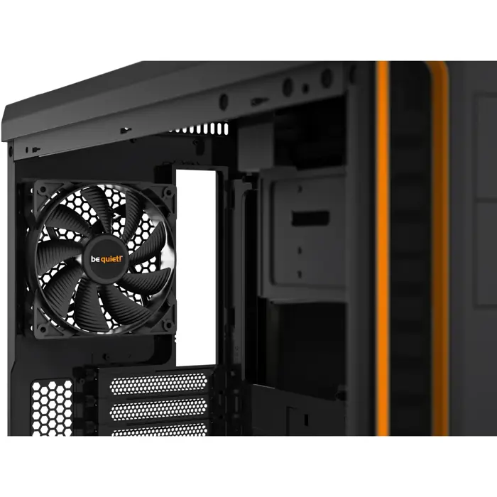 be quiet! PURE BASE 600 Window - black/orange
