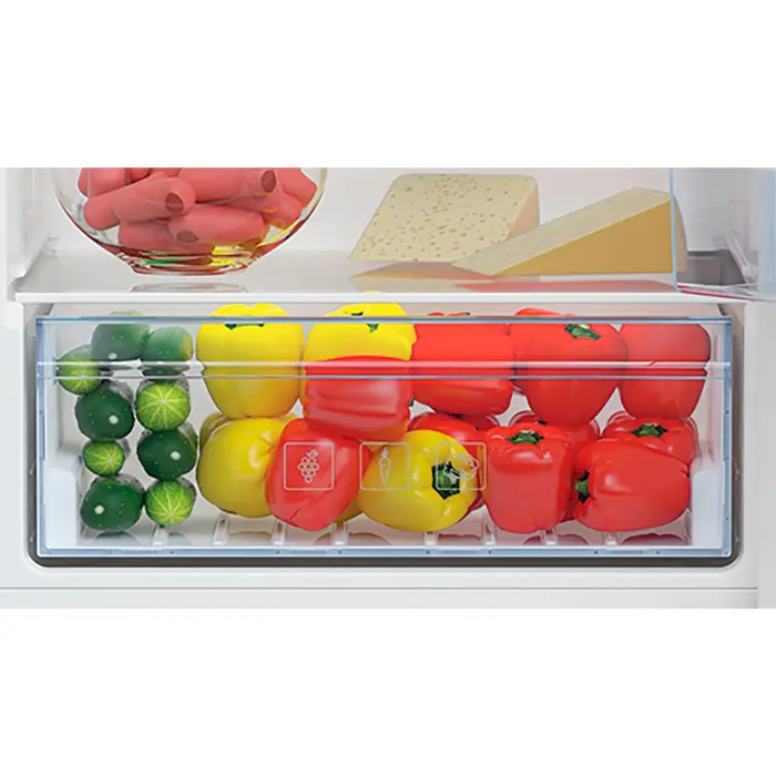 BEKO BCSA285K4SN, fridge freezer combination