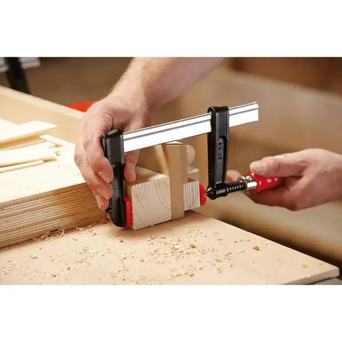 BESSEY screw clamp TPN-BE 200/100 - Malleable cast iron