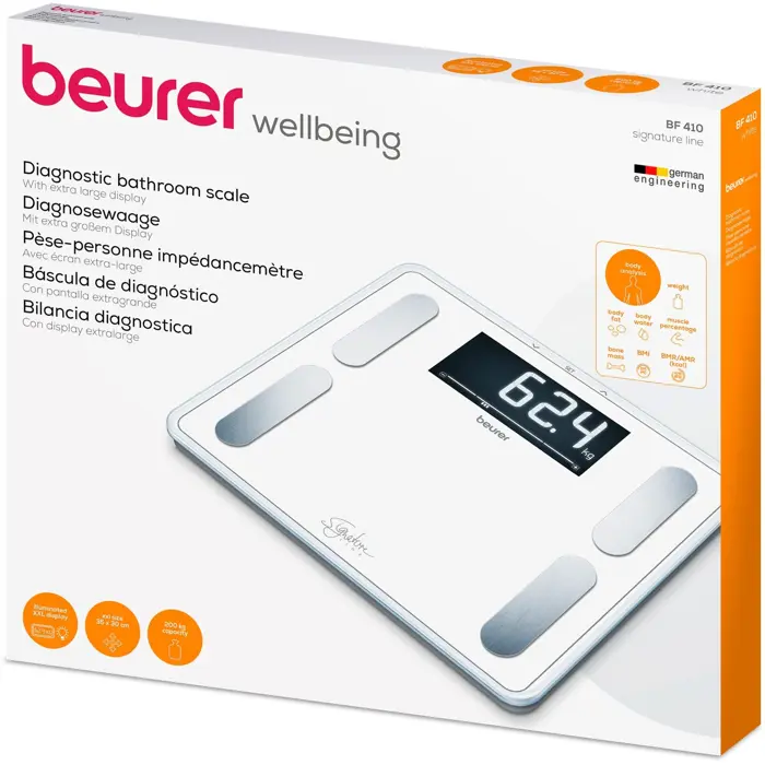 Beurer diagnostic scale BF 410 Signature Line (white)