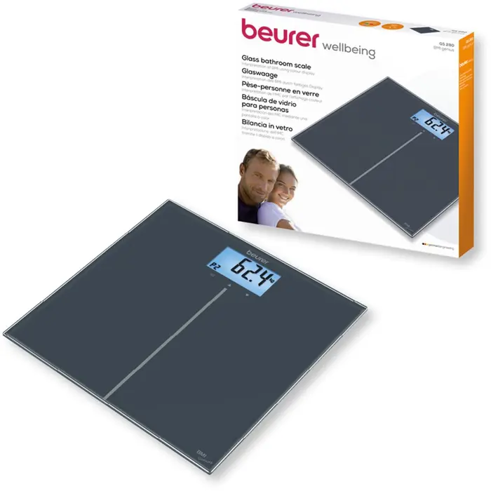 Beurer GS 280 BMI Genius - black - bathroom scale