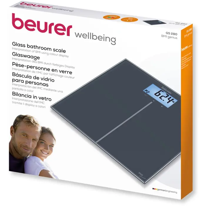 Beurer GS 280 BMI Genius - black - bathroom scale