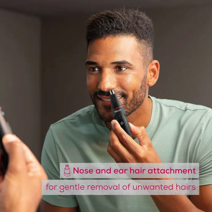 Beurer MN3X precision trimmer, nose/ear hair trimmer (black)