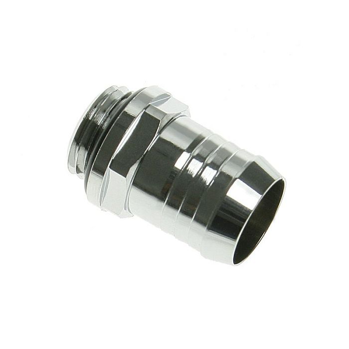 Bitspower connection straight G1/4 inch AG to 13mm ID - shiny silver BP-WTP-C01