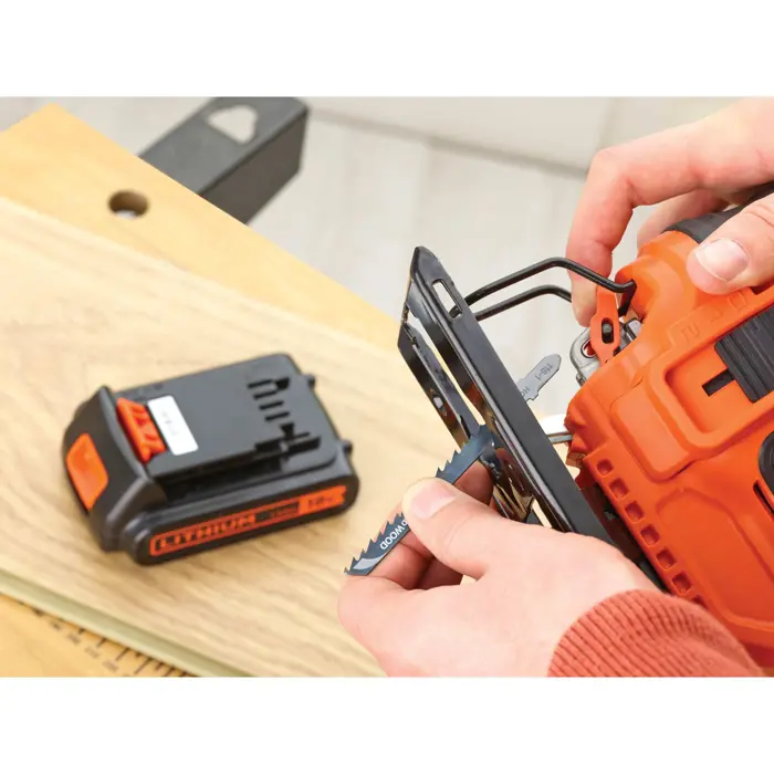 Black&Decker BDCJS18N cordless scroll jigsaw solo