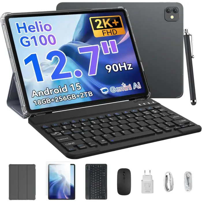 Blackview LINK 8 12.7" tablet 12GB+256GB, keyboard+mouse set, gray