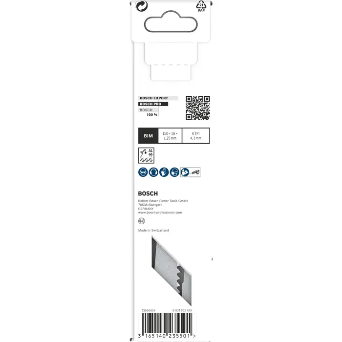 Bosch 5 Foxtail Saw Bl. S 611 DF - 2608656258