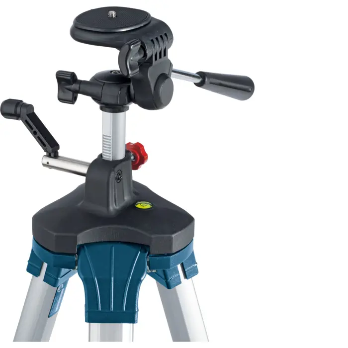 Bosch BT250 Professional construction tripod, tripods and tripod accessories (silver / blue, 1/4 "tripod thread)