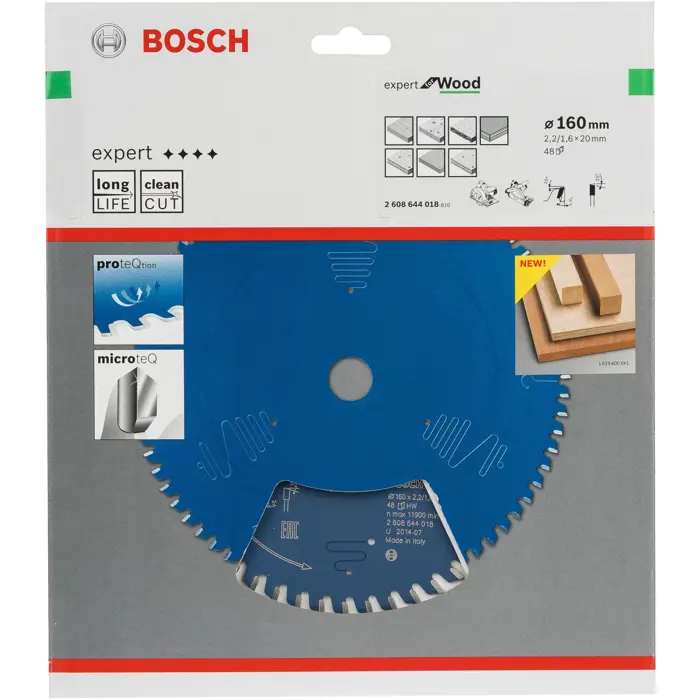 Bosch Circular Saw Blade Expert f.W. 160x20