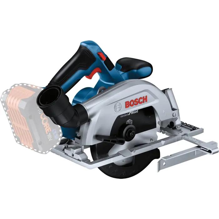Bosch Cordless Circular Saw GKS 18V-57-2 Professional solo, 18V (blue/black, without battery and charger, in L-BOXX)