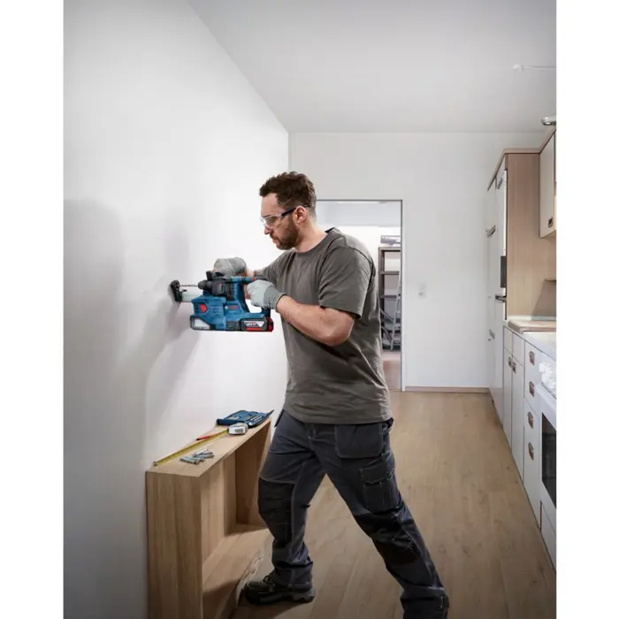 Bosch cordless hammer drill GBH 18V-22 Professional solo, 18 volts (blue/black, without battery and charger)