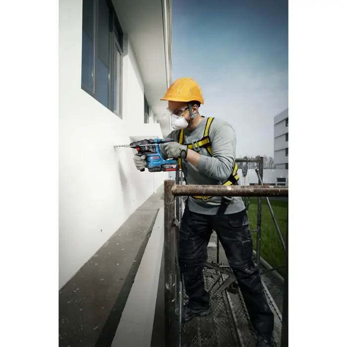 Bosch cordless hammer drill GBH 18V-22 Professional solo, 18 volts (blue/black, without battery and charger)