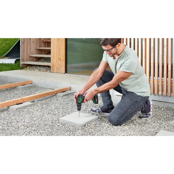 Bosch Cordless Impact Drill UniversalImpact 18V-60 (green/black, Li-ion battery 2.0Ah, case, POWER FOR ALL ALLIANCE)