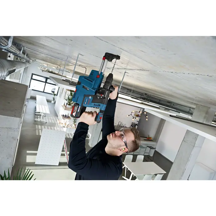 Bosch Cordless Rotary Hammer GBH 18 V-26 Professional - blue, L-BOXX, without battery and charger