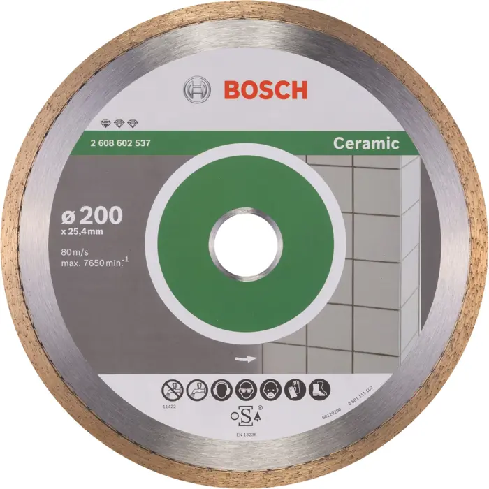 Bosch DIA-TS 200x 25.4 Standard for Ceramic - 2608602537