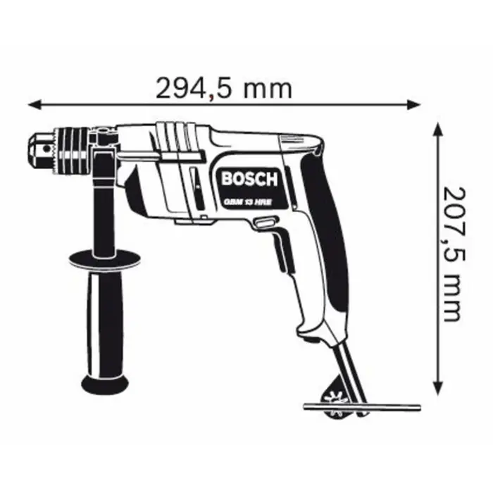 Bosch Drill GBM 13 HRE blue