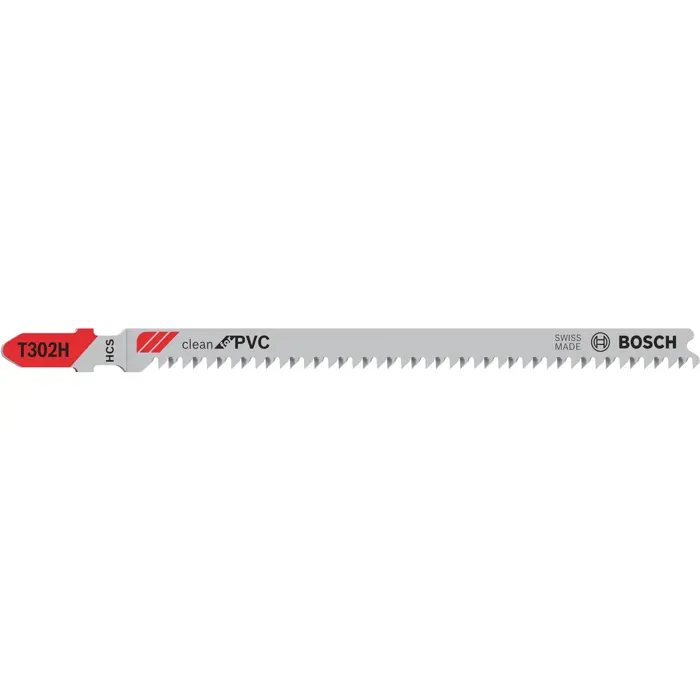 Bosch HCS jigsaw blade Clean for PVC T302H - 5-pack - 2608667448