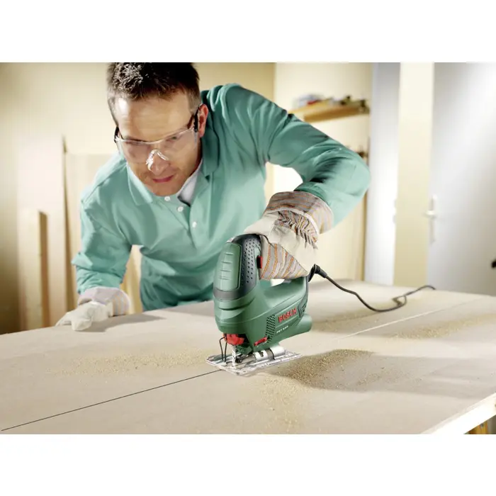 Bosch jigsaw PST 650 (green / black, case, 500 watt)