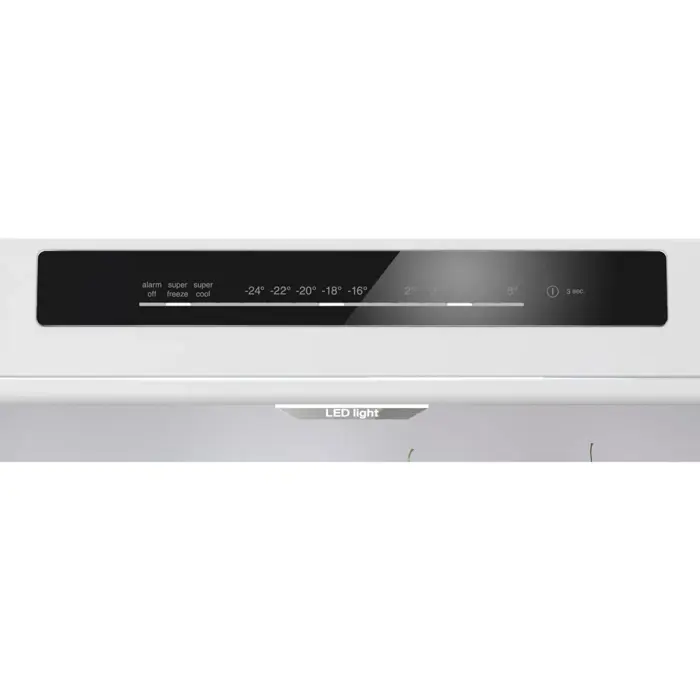 Bosch KGN49OCAF Series 4, fridge/freezer combination (stainless steel (dark), Green Collection)