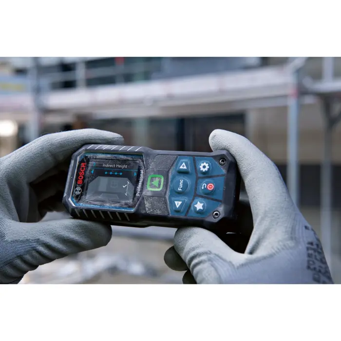 Bosch laser rangefinder GLM 50-25 G Professional (blue/black, range 50m, green laser line)