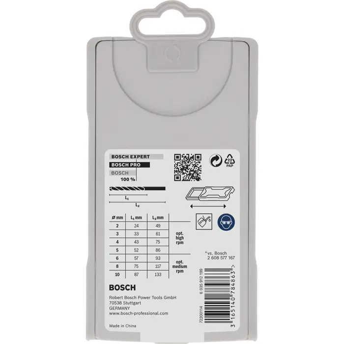 Bosch Mini X Line HSS-Co-Metalb.Set 7pcs