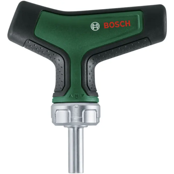 Bosch Powertools bit ratchet screwdriver T-handle with bit set, 22 pieces (green/black, torque up to 46 Nm)