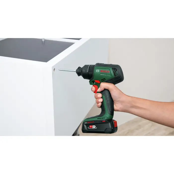 Bosch Powertools cordless combi drill driver AdvancedImpact 18V-80 QuickSnap (green, 2x Li-ion battery 2.5Ah, case, POWER FOR ALL ALLIANCE)