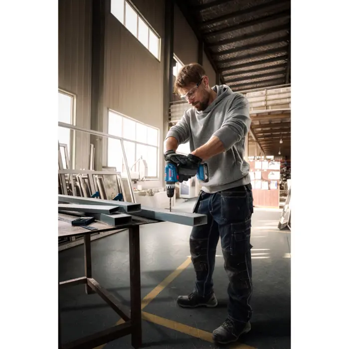 Bosch Powertools cordless impact drill GSB 18V-25 Professional solo, 18 volts (blue/black, without battery and charger)