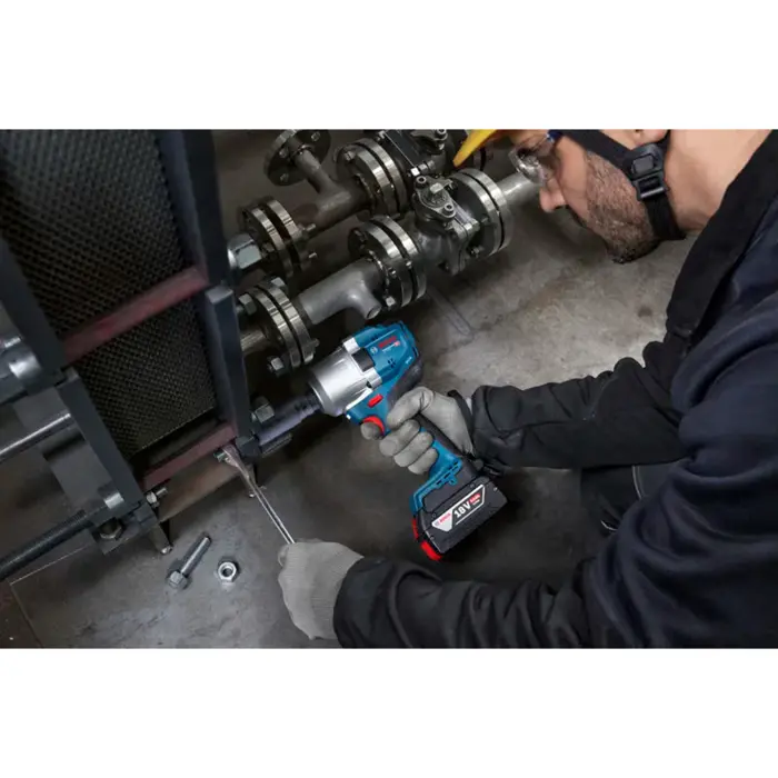 Bosch Powertools cordless impact wrench GDS 18V-780 Professional solo, 18 volts (blue, without battery and charger, in L-BOXX)