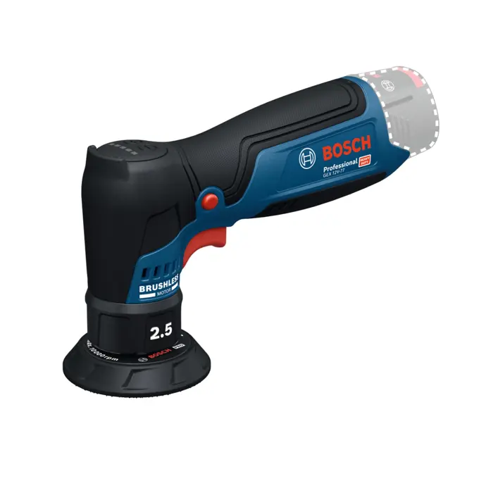Bosch Powertools eccentric sander GEX 12 volts 77 millimeters (boxed)