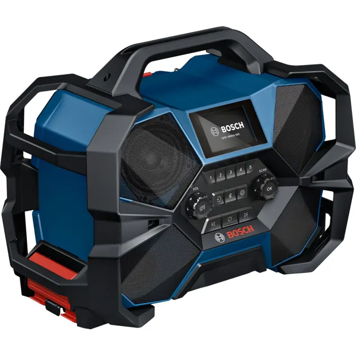 Bosch Powertools GPB 18VH-6 SRC (blue/black, FM, DAB+, AUX, Bluetooth)