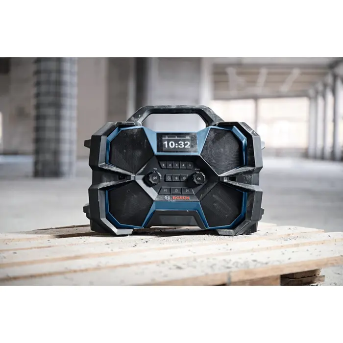 Bosch Powertools GPB 18VH-6 SRC (blue/black, FM, DAB+, AUX, Bluetooth)