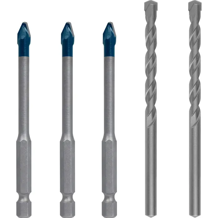 Bosch Powertools HEX-9 HC drill 5-piece mix set 6mm - 2608900596 EXPERT RANGE