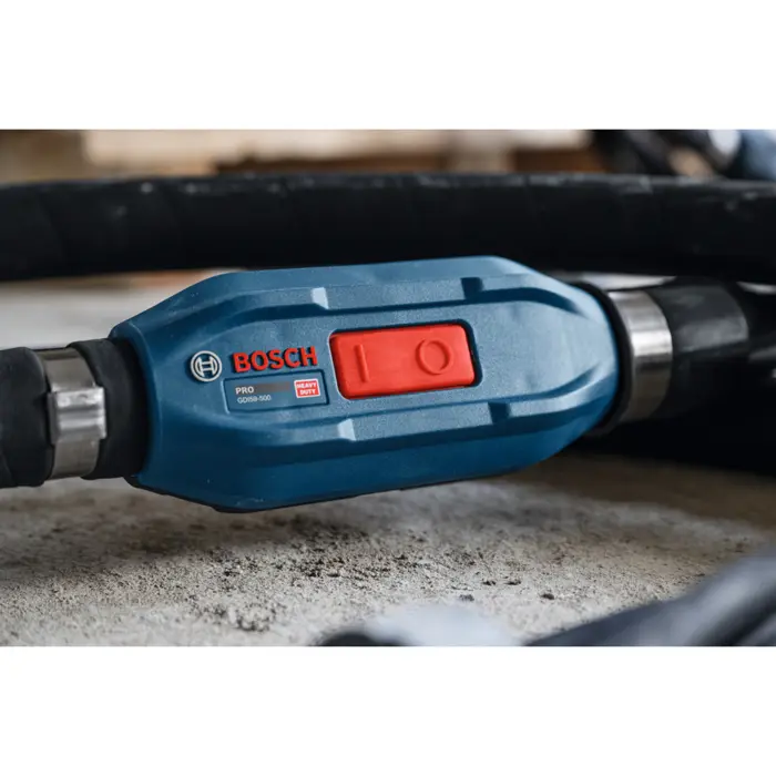 Bosch Powertools PRO GDI59-500 concrete vibrator (black/blue, 59 mm vibrating head)