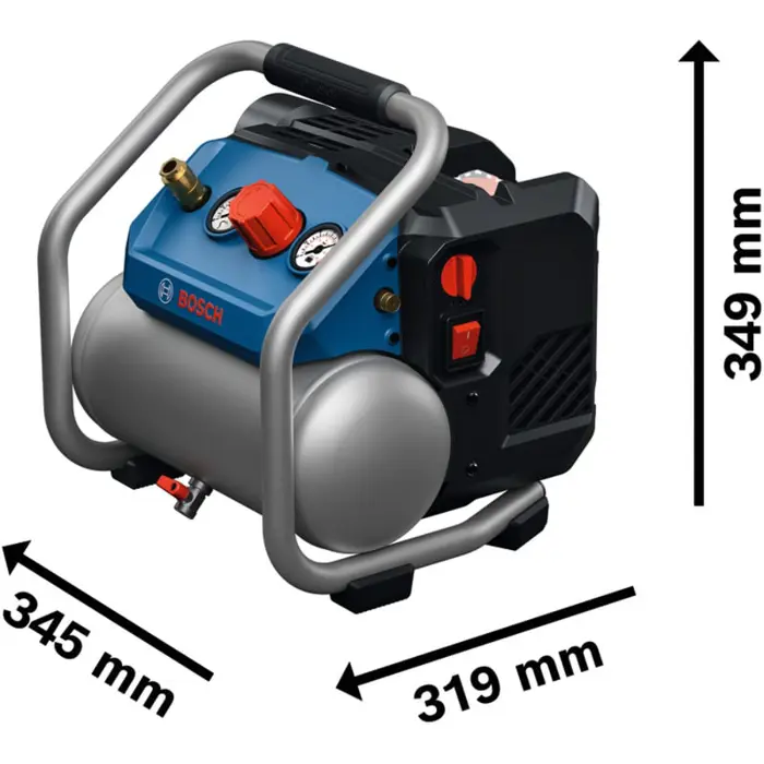 Bosch Powertools PRO GKO18V-51 cordless compressor (blue/silver)