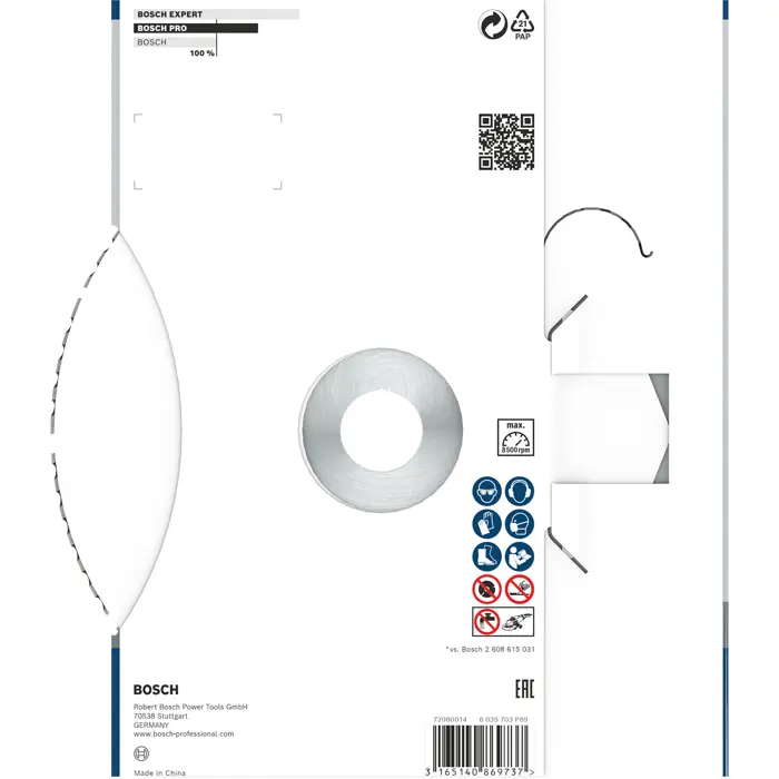 Bosch Powertools PRO Multi Material diamond cutting disc, Ř 180mm (bore 22.23mm)