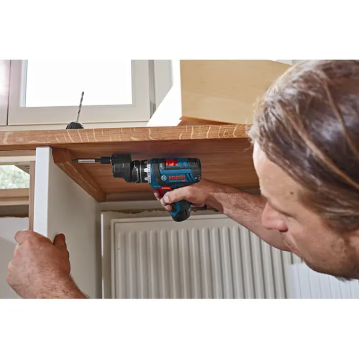 Bosch Professional GSR 12V-15 FC Flexiclick cordless screw driller + case + 2 Batteries 2.0Ah - 06019F6001