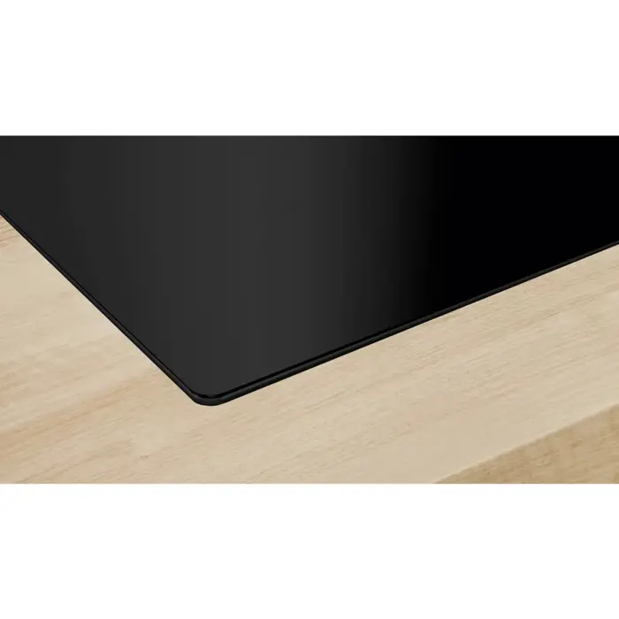 Bosch PVQ811H26E Series 6, self-sufficient hob (black, 80 cm, with integrated extractor hood, Home Connect)