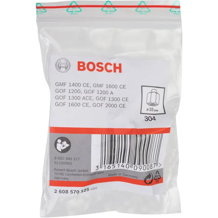 Bosch Spannzange 10mm for GOF