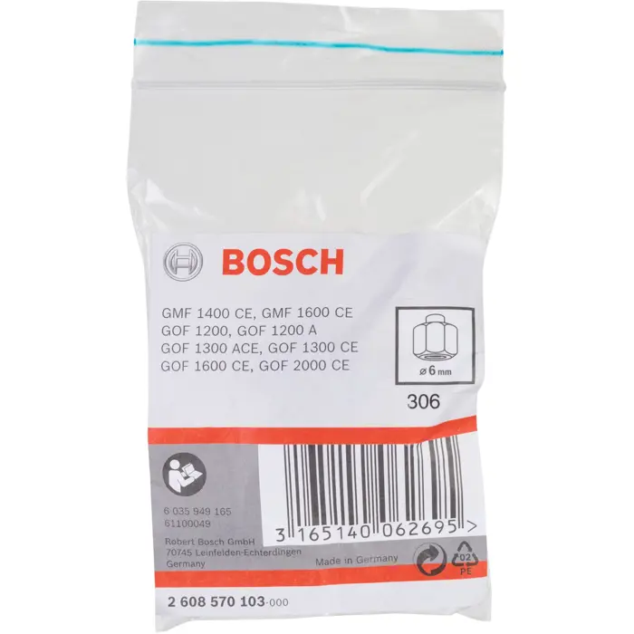 Bosch Spannzange 6mm for GOF