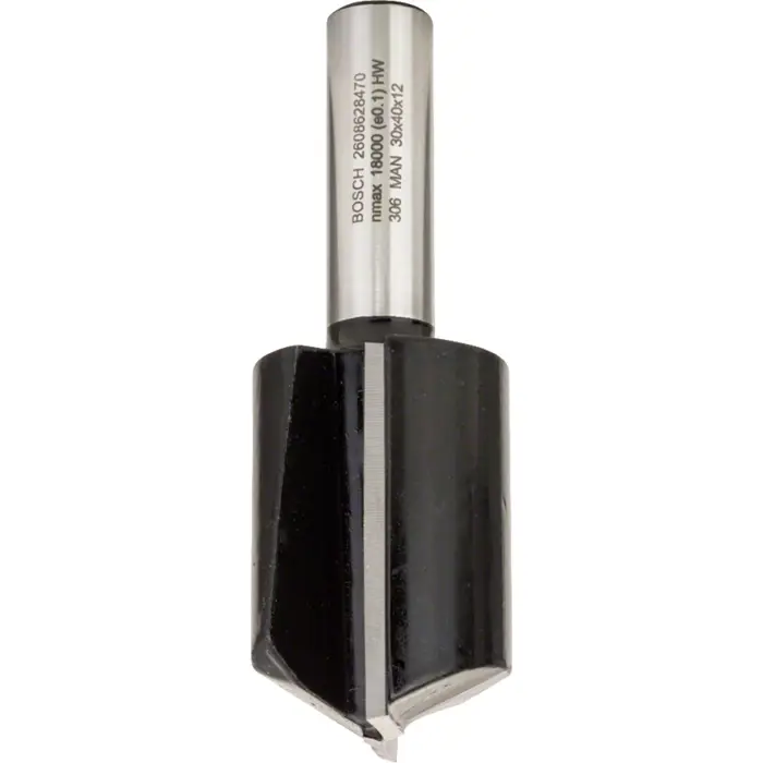 Bosch Standard for Wood Groove Cutter, 30mm, working length 40mm (shank 12mm, double-edged)