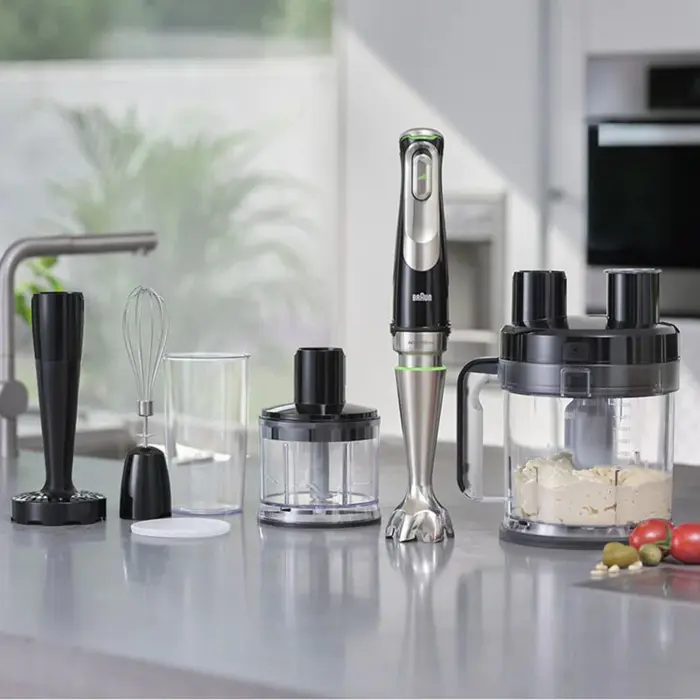 Braun MultiQuick MQ 9187XLI, hand blender (stainless steel/black)