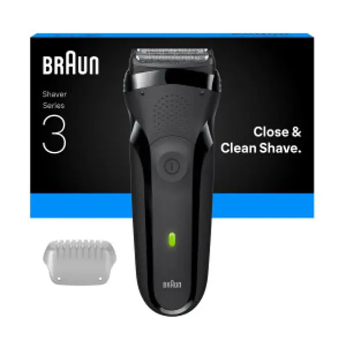 Braun Series 3 300, shaver black