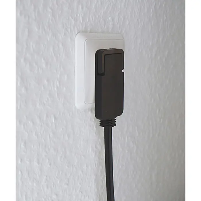 Brennenstuhl Extension cable, 1x angled flat plug (black, 3 meters)