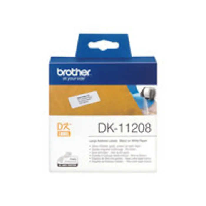 BROTHER DK11208 LARGE ADDRESS LABELS