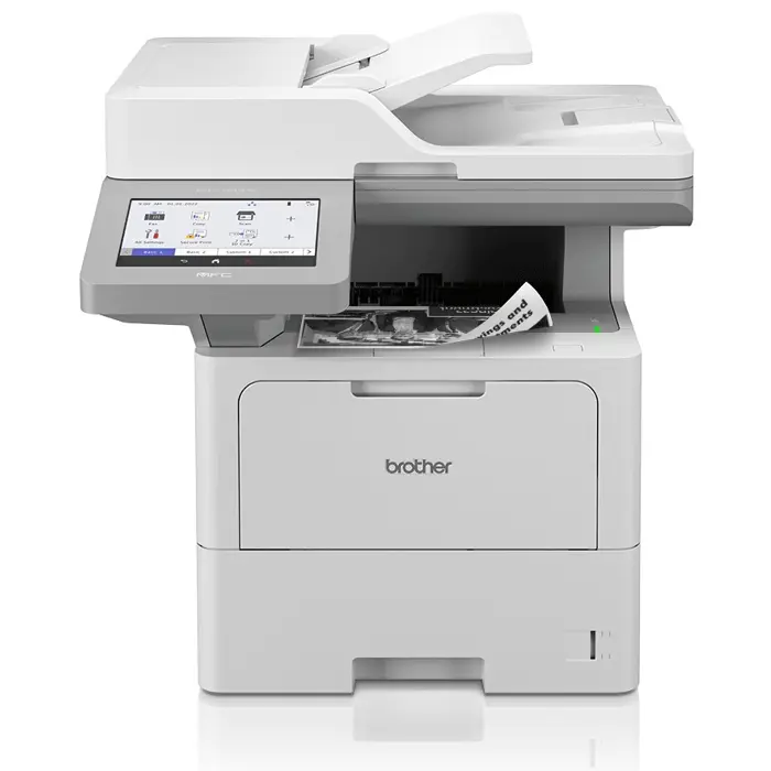 Brother MFC-L6910DN All-In-One Mono Laser Printer with Fax | Brother Multifunction Printer | MFC-L6910DN | Laser | Mono | All-in-one | A4 | Wi-Fi | White