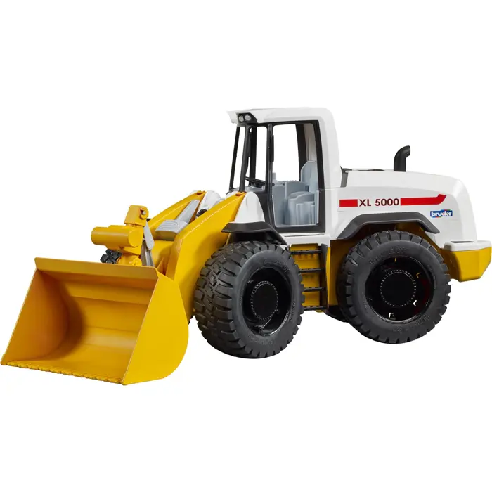 Bruder articulated wheel loader, model vehicle